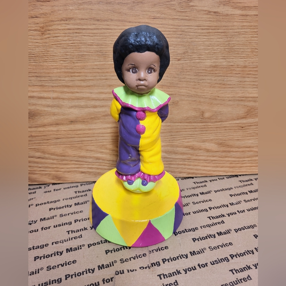 Vintage Baby Clown Figurine